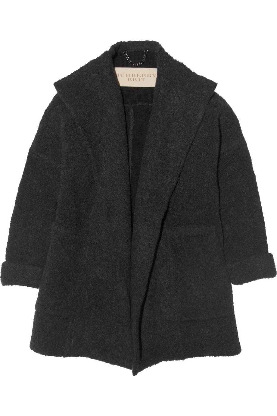 Lyst - Burberry Brit Wool-Blend Jacket in Black