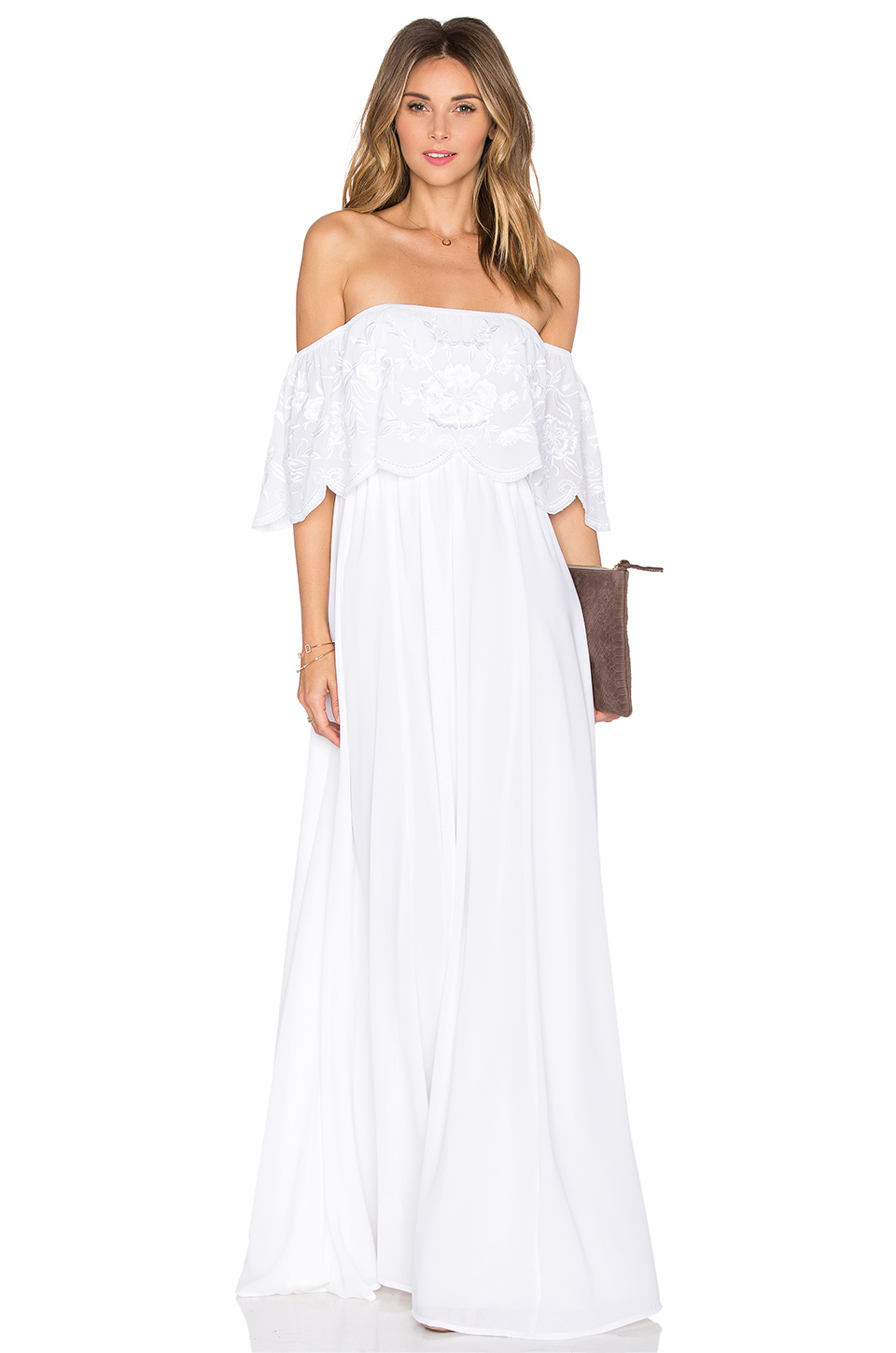 Revolve white dress