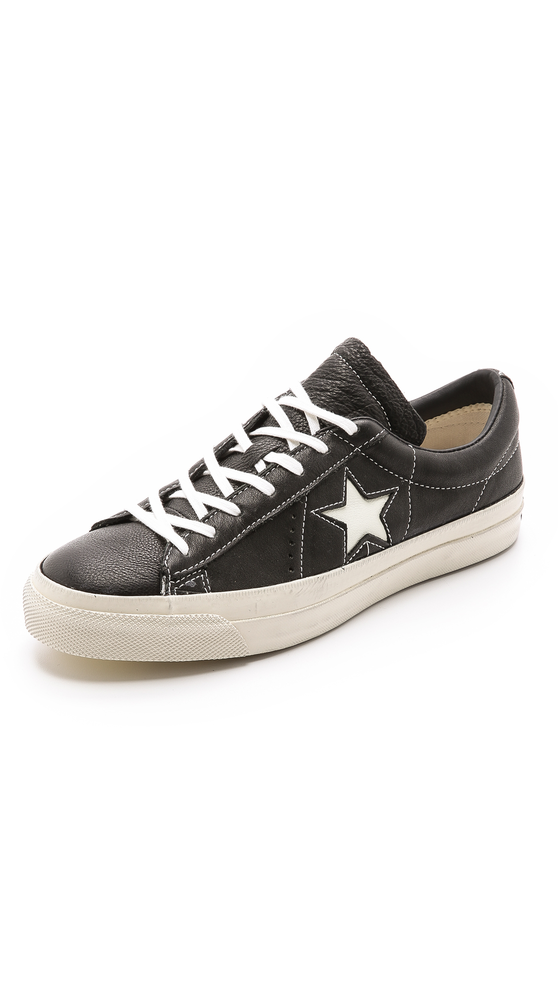 Lyst - Converse John Varvatos One Star Sneakers in Black for Men