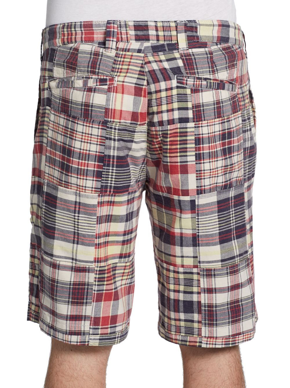 Tailor vintage Reversible Madras Plaid Shorts for Men | Lyst