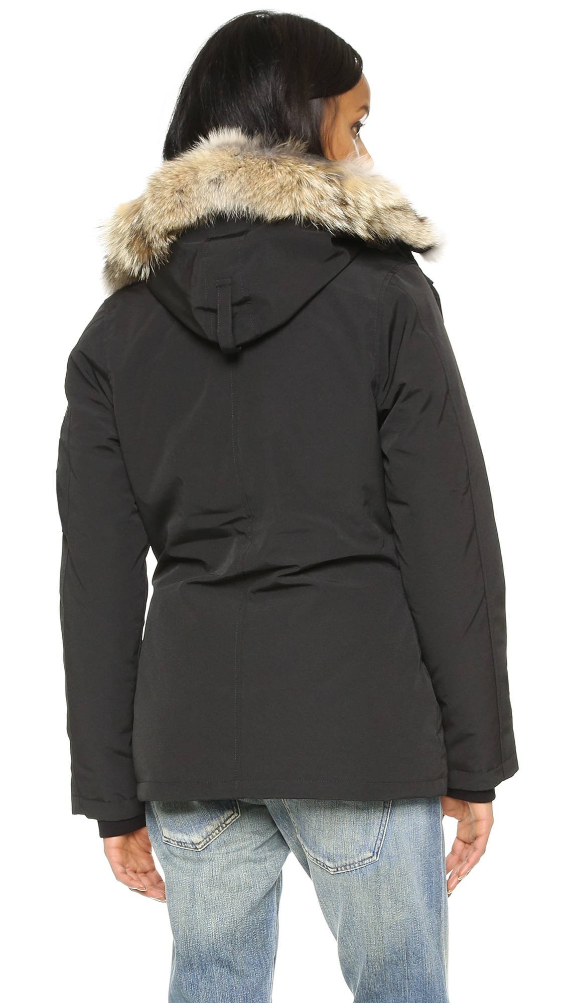 Canada Goose coats online 2016 - Canada goose Montebello Parka in Black | Lyst