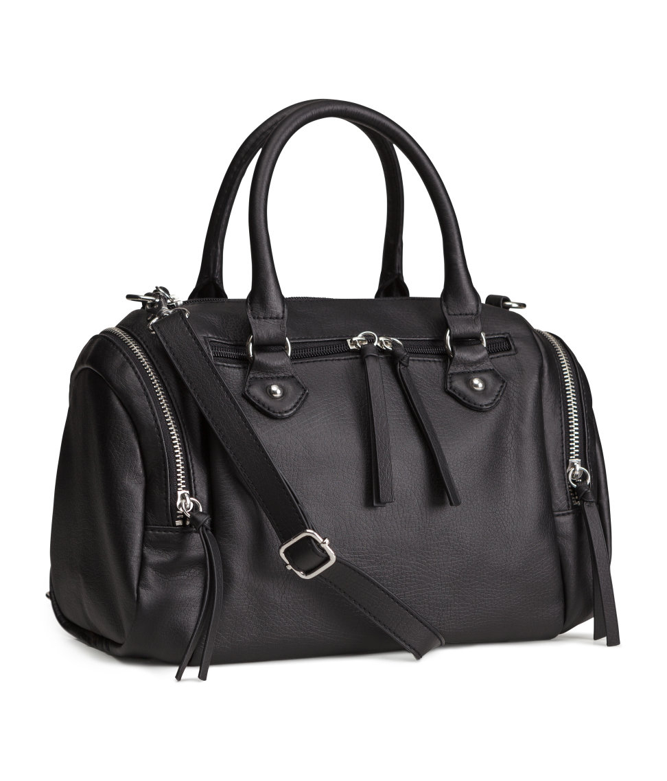 H&m Bowling Bag in Black Lyst