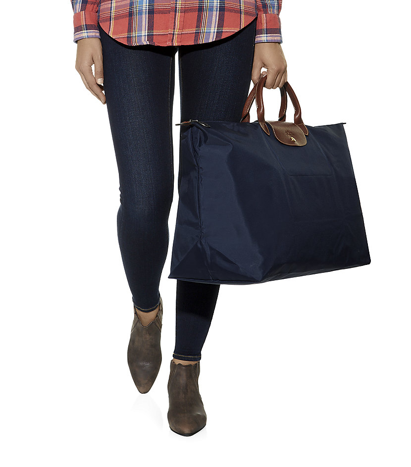 Longchamp Le Pliage Extra Large Travel Bag In Red Lyst Gallery