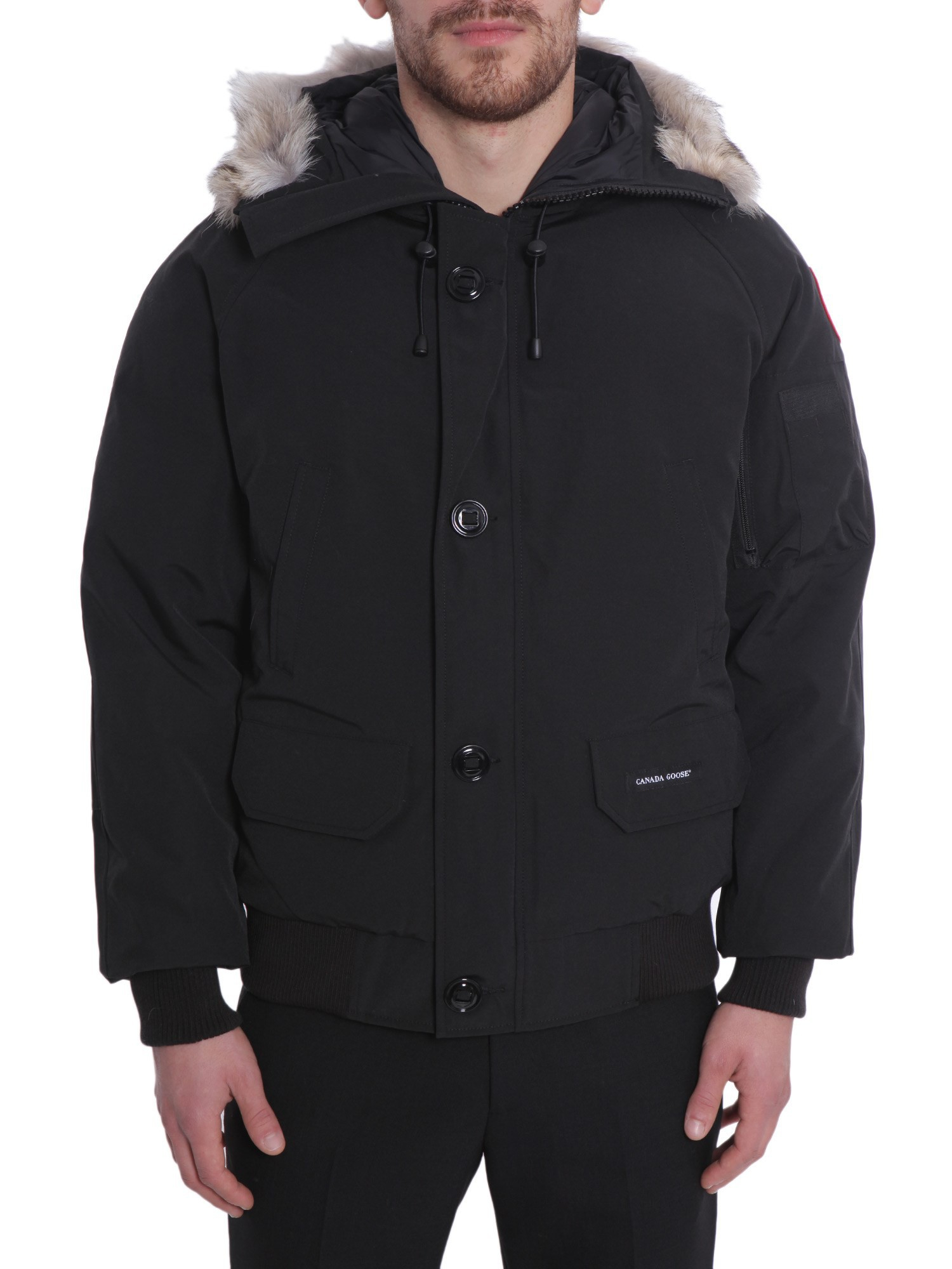 Canada goose Chilliwack Bomber Jacket in Black for Men (Nero) | Lyst