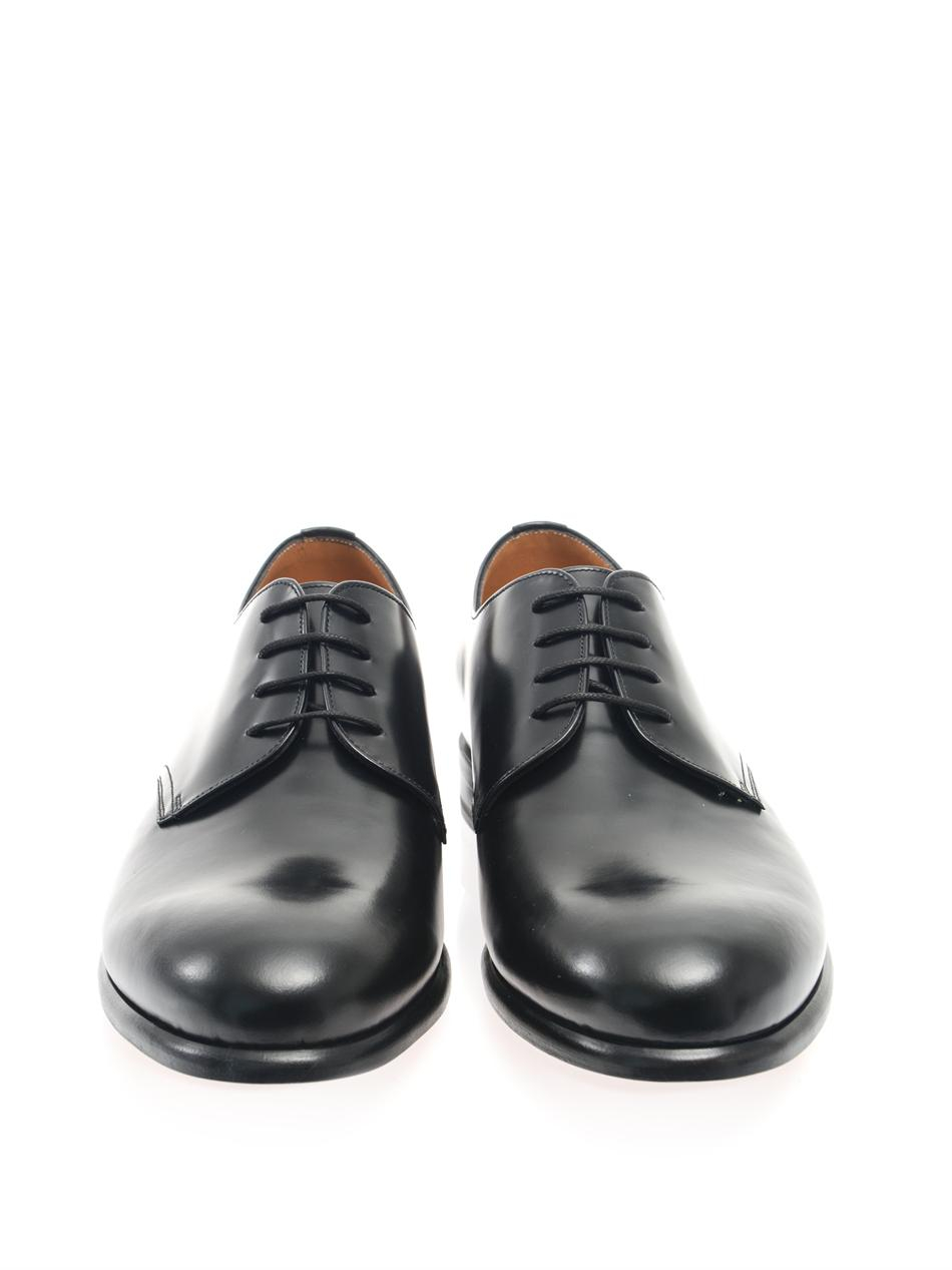 Lyst Cerruti 1881 Leather Derby Shoes in Black for Men Lyst Cerruti 1881 Leather Derby Shoes in Black for Men