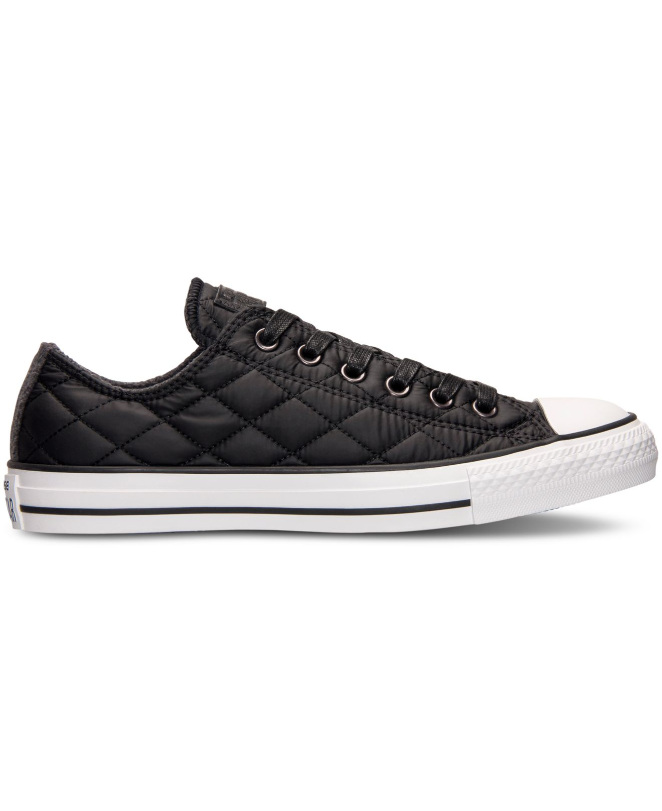 Converse Unisex Chuck Taylor Ox Quilted Nylon Casual Sneakers From ...