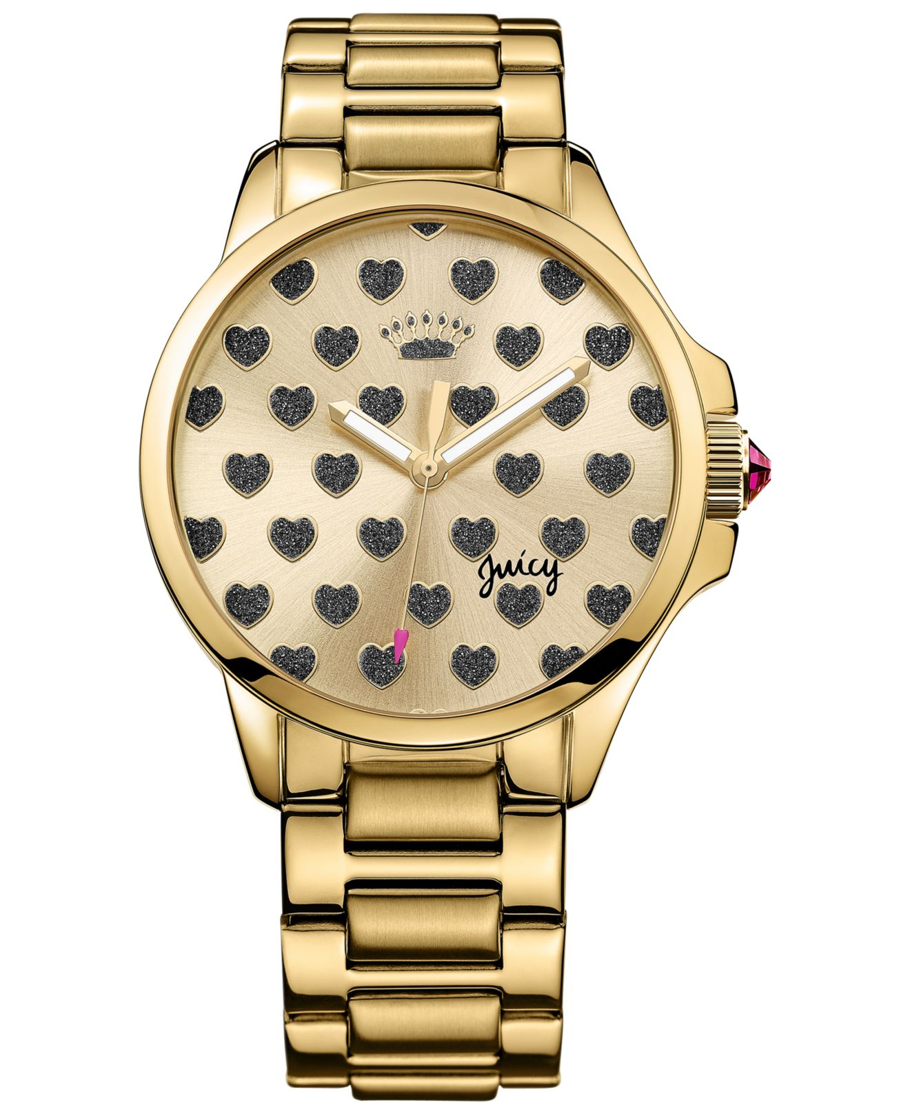 Lyst - Juicy Couture Women's Jetsetter Gold-tone Bracelet Watch 38mm