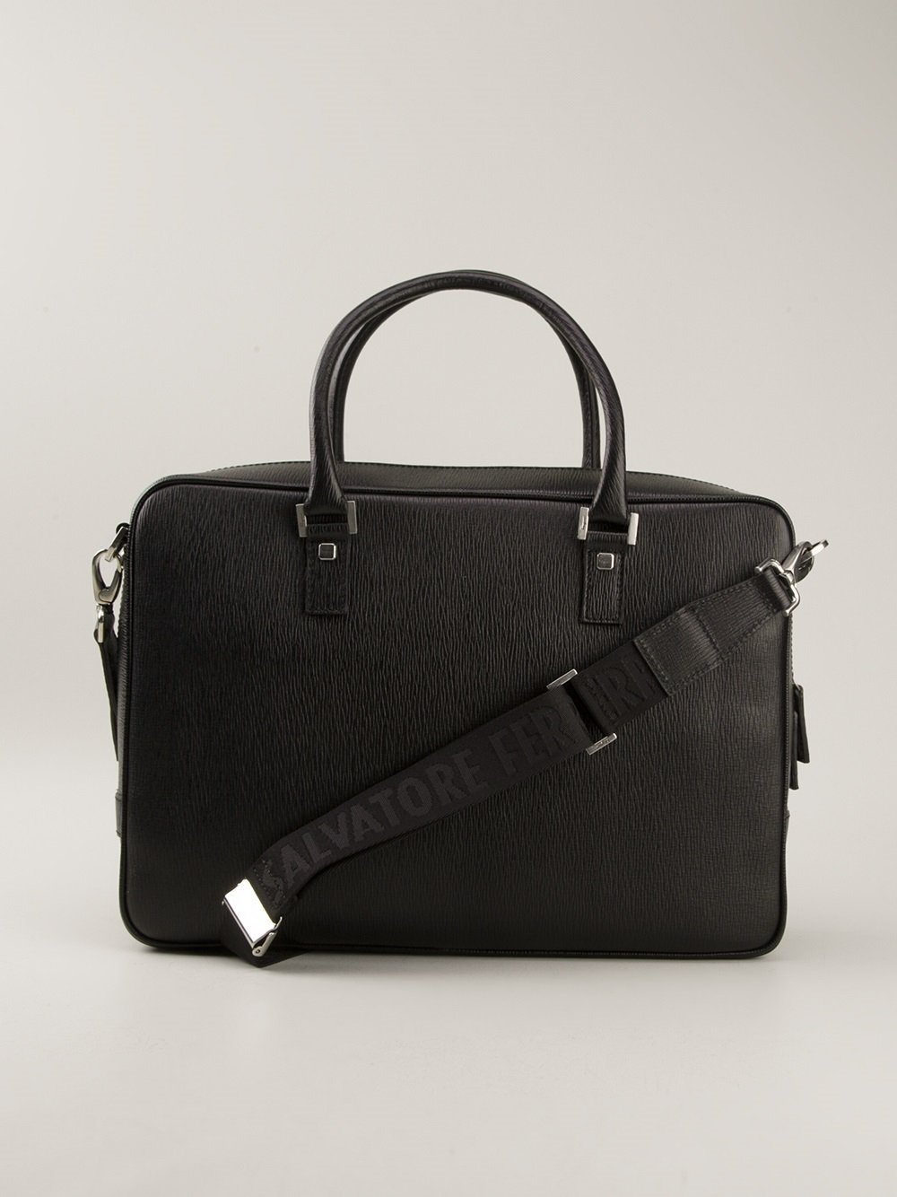 Ferragamo Laptop Bag in Black for Men - Lyst