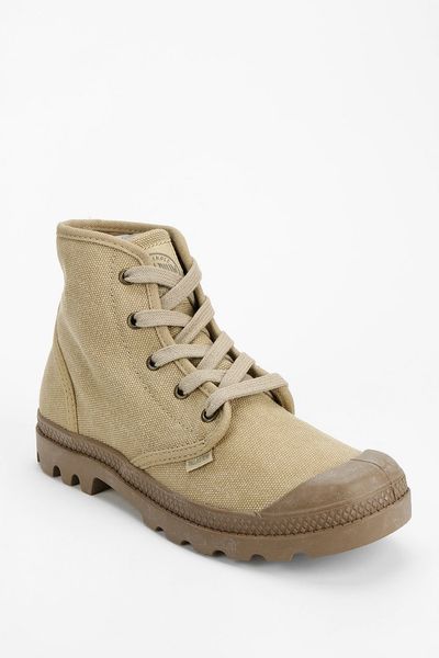 Palladium Pampa Laceup Boot in Brown (KHAKI) | Lyst