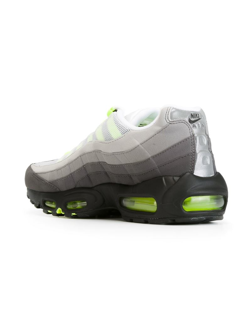 sneakers nike air max nike air max 95 sneakers in yellow for grey lyst sneakers nike air max nike air max 95 sneakers in yellow for grey lyst