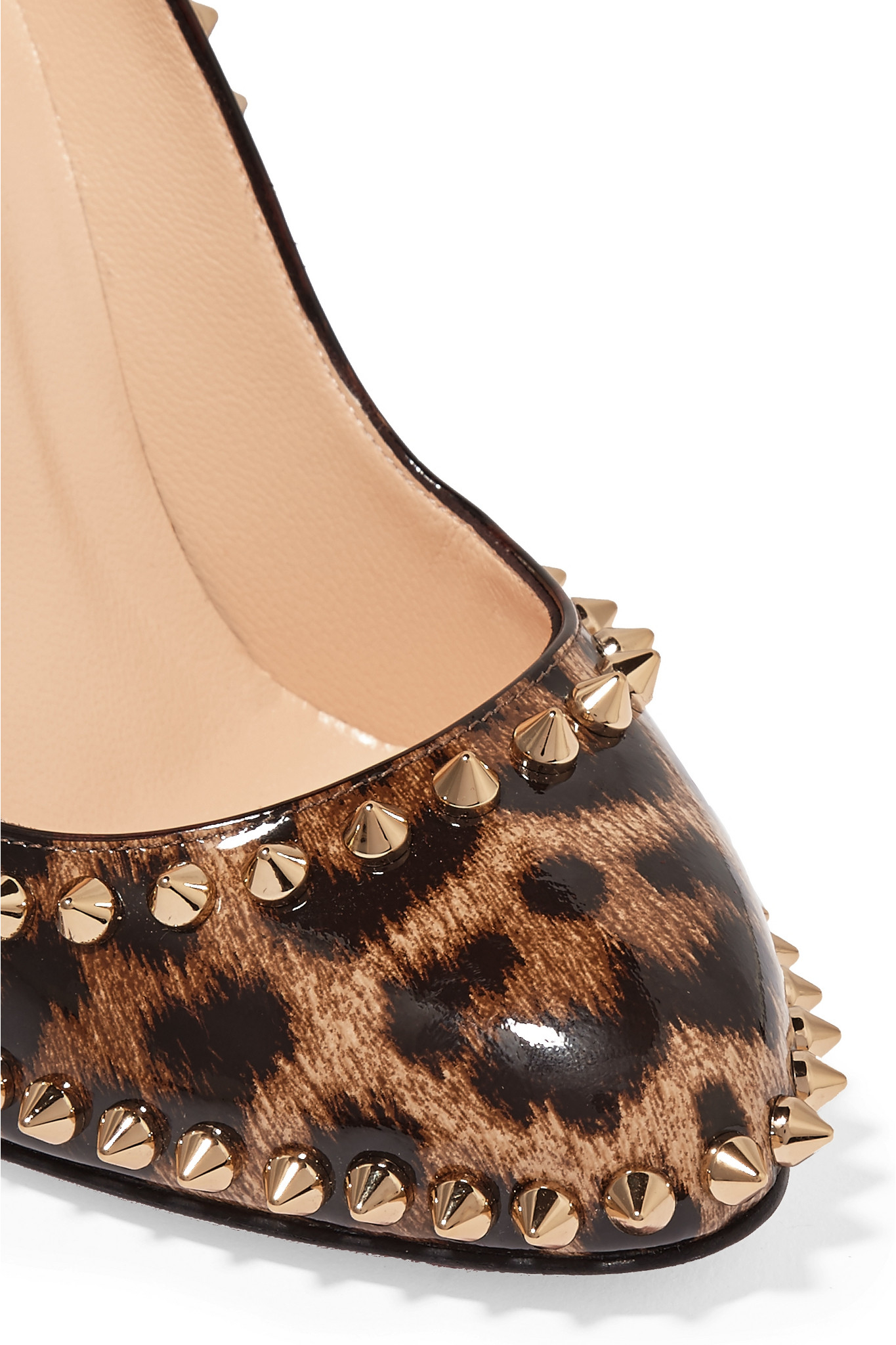 louboutin shoes leopard print