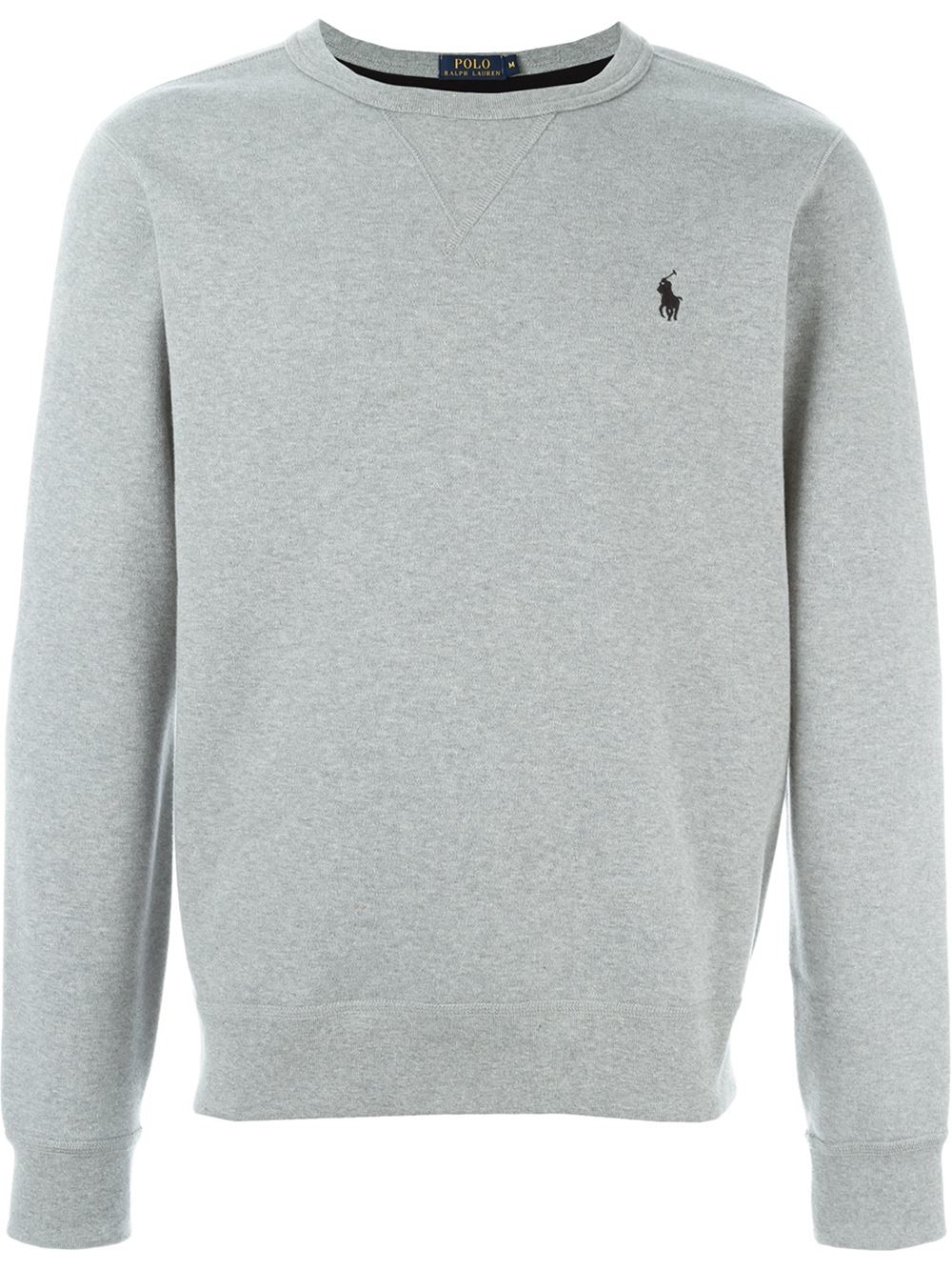Polo Ralph Lauren Crew Neck Sweatshirt in Gray for Men - Lyst