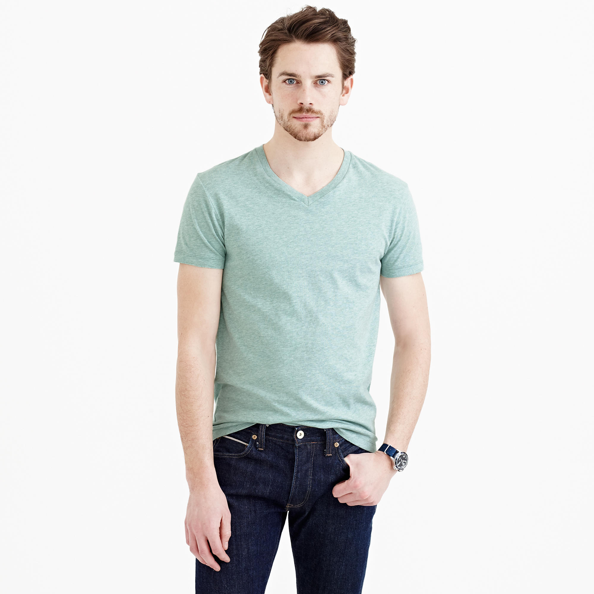 j crew v neck tshirt