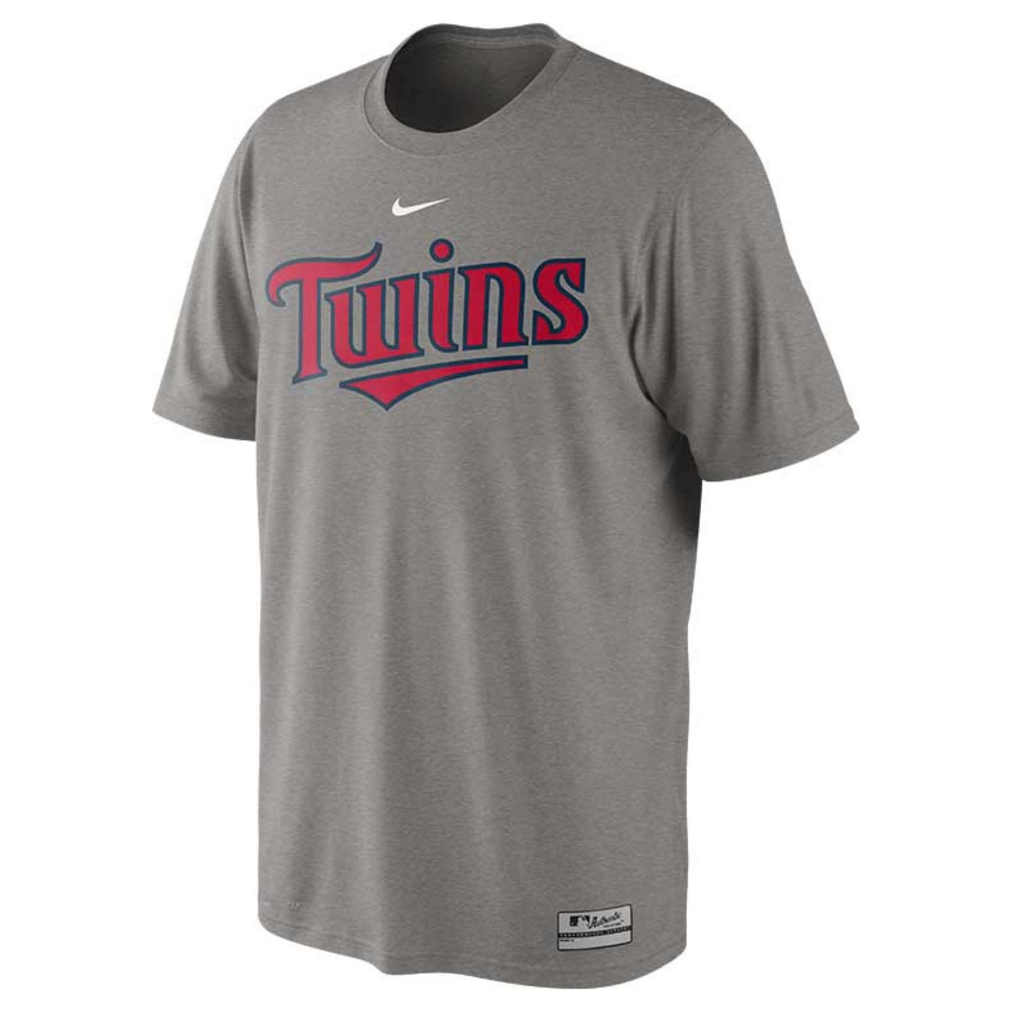 Nike Mens Shortsleeve Minnesota Twins Drifit Tshirt in Gray for Men | Lyst