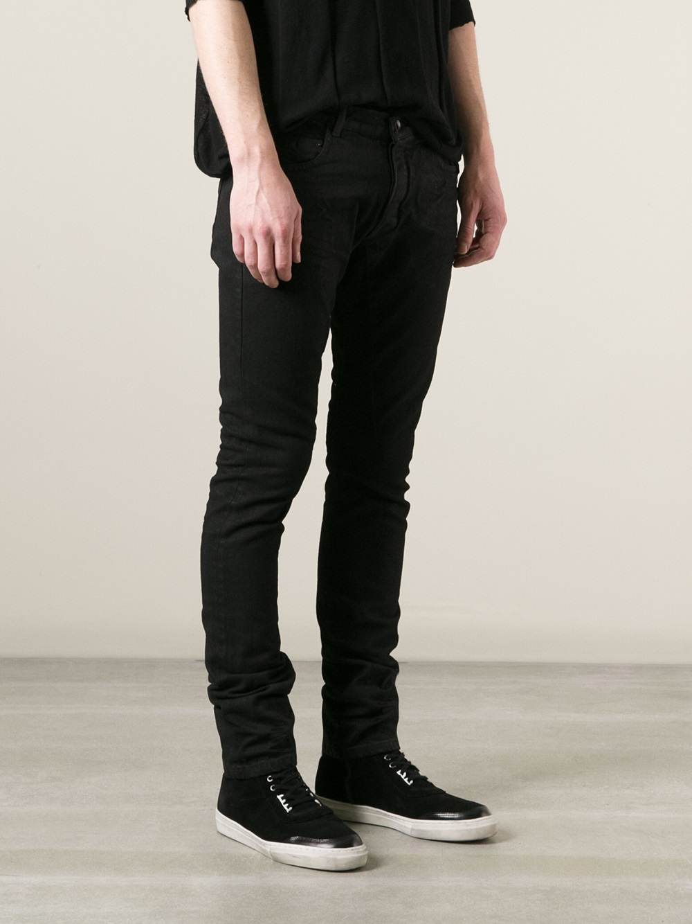 Lyst - DRKSHDW by Rick Owens Detroit Jeans in Black for Men