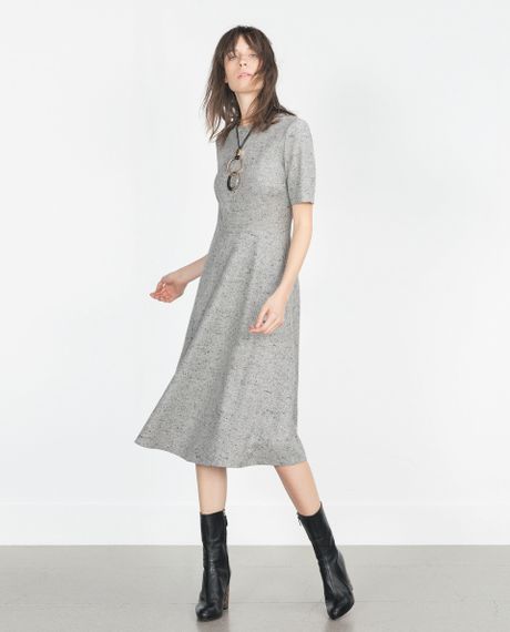 Zara grey dress