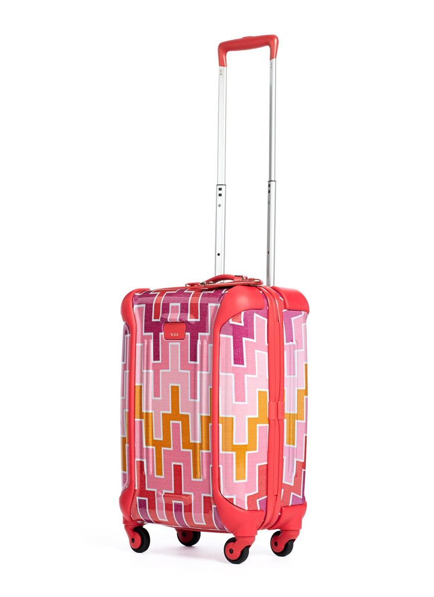 Tumi X Jonathan Adler International Carryon in Pink Lyst