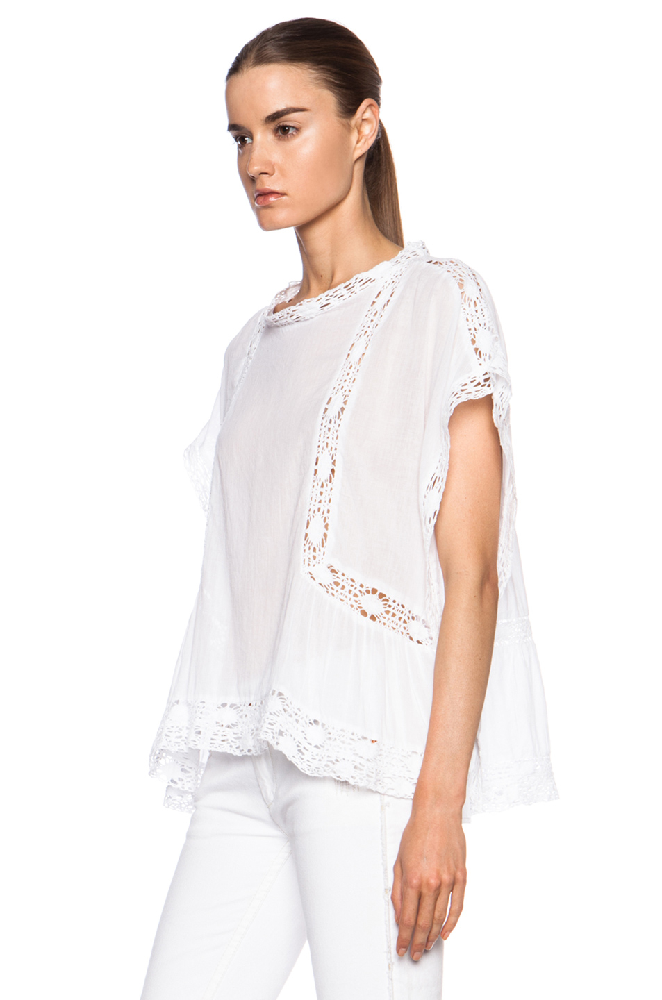 isabel marant etoile white blouse