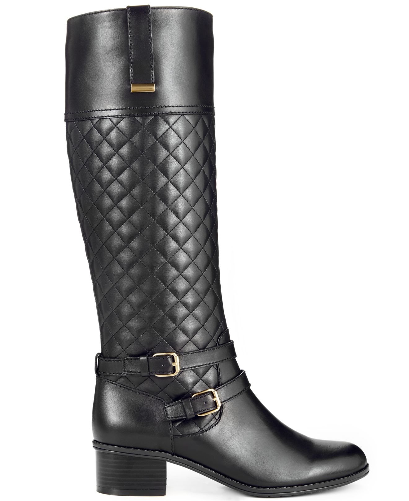 Bandolino Claraa Tall Riding Boots - A Macy'S Exclusive In Black - Lyst