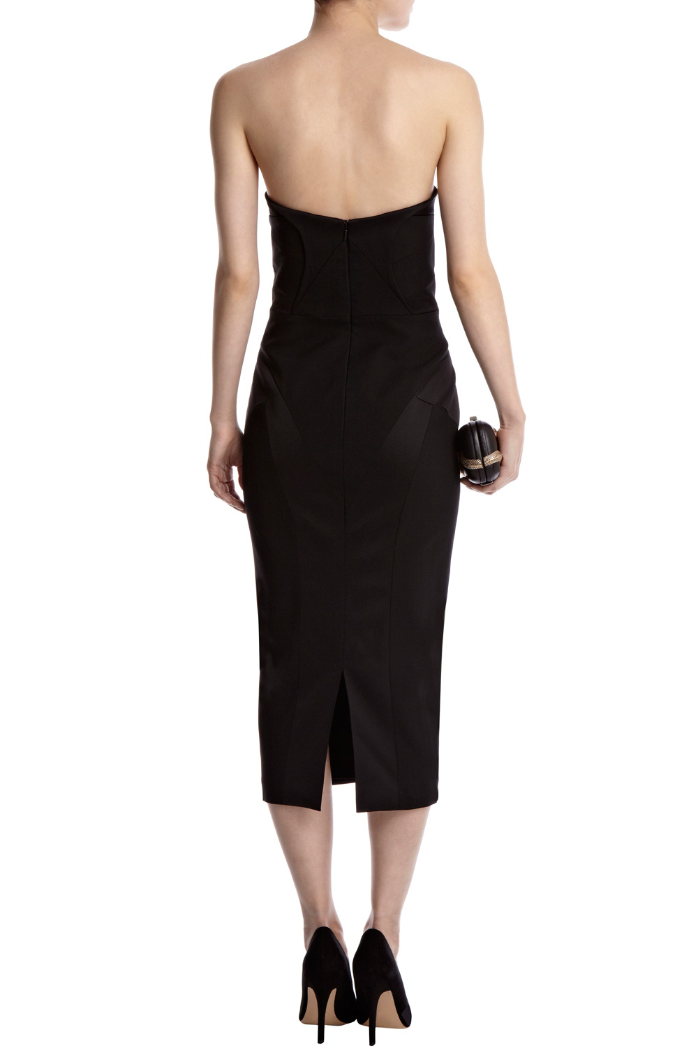 Coast strapless black dress Coast strapless black dress