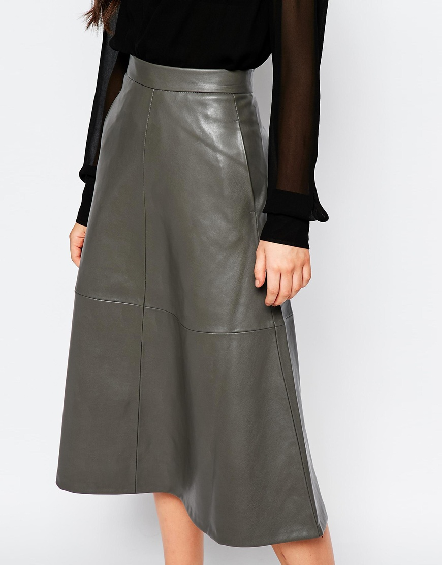 Leather Skirts 39