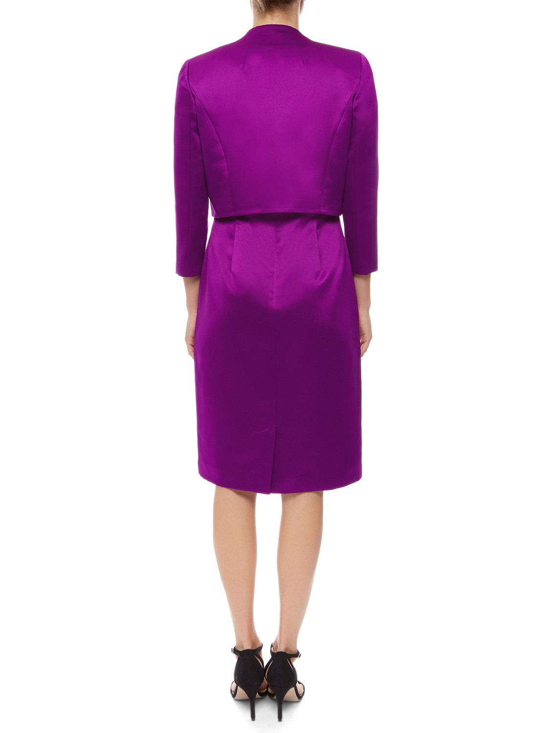 Precis petite Satin Bolero in Purple (Dark Purple) | Lyst