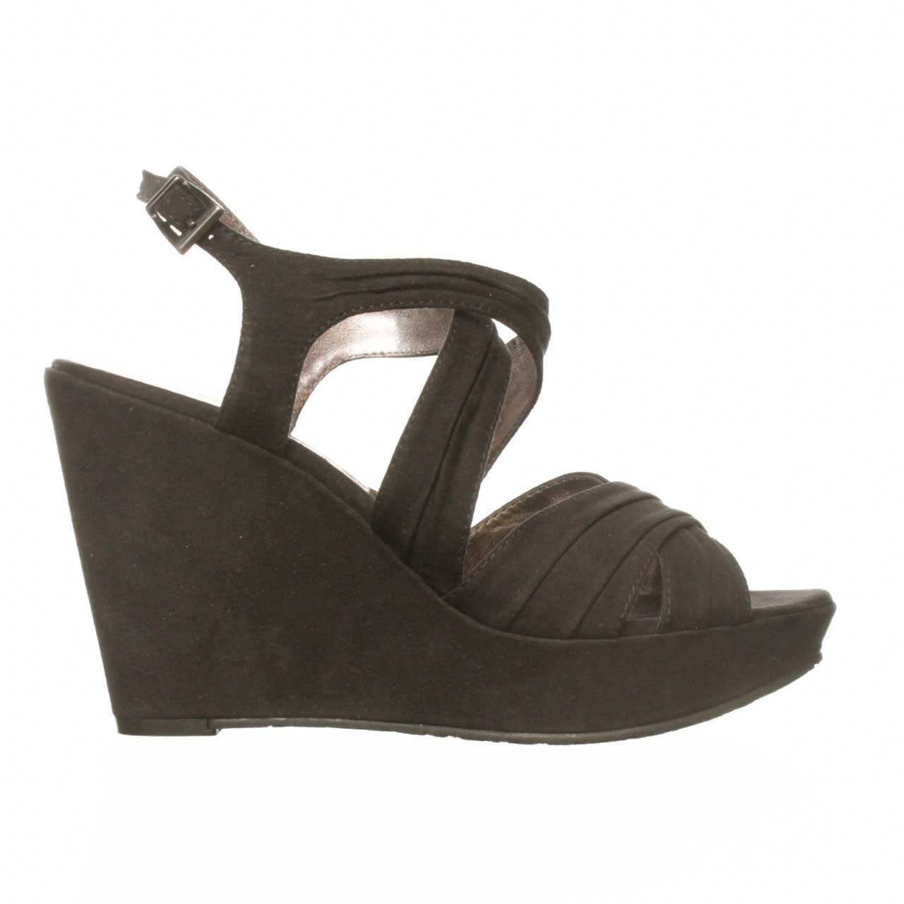 lyst carlos by carlos santana willow wedge sandal in black lyst carlos by carlos santana willow wedge sandal in black