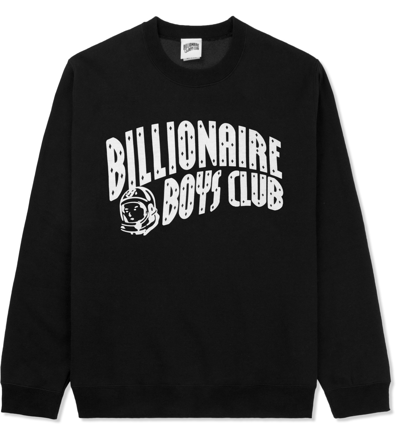 Billionaire boys club - ice cream Black Arch Logo Crewneck Sweater in ...