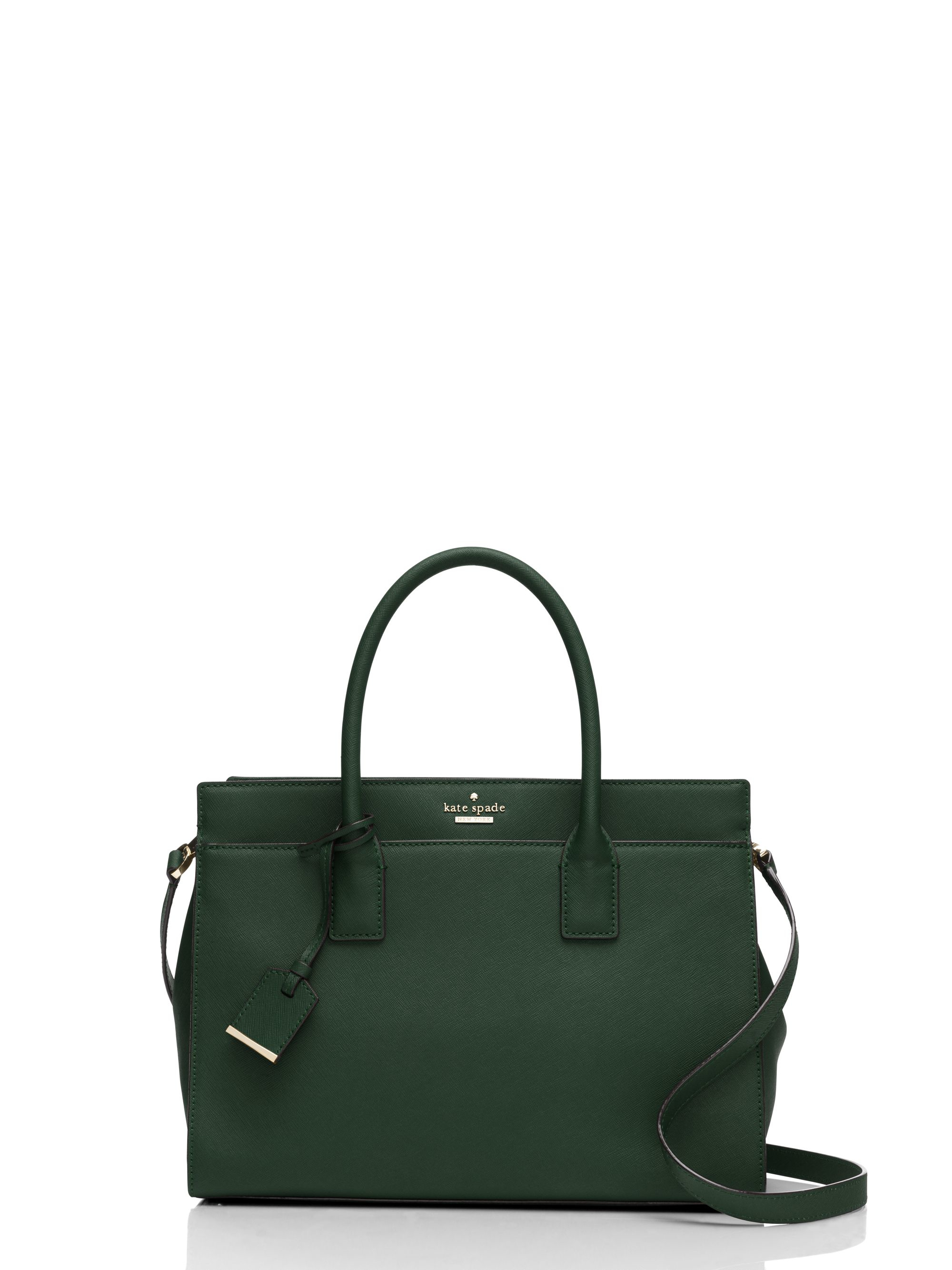 Kate spade new york Cameron Street Candace Satchel in Green | Lyst