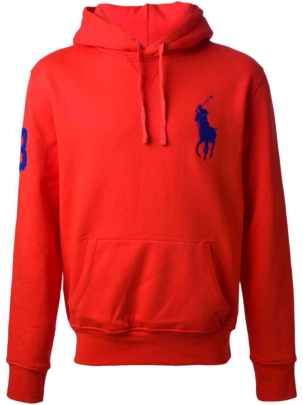 Lyst - Polo ralph lauren Logo Hoodie in Red for Men