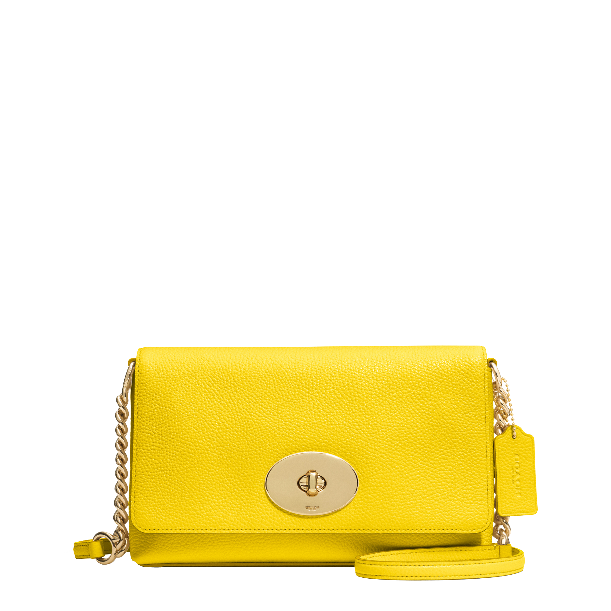 Lyst Coach Crosstown Crossbody Bag In Yellow Gallery