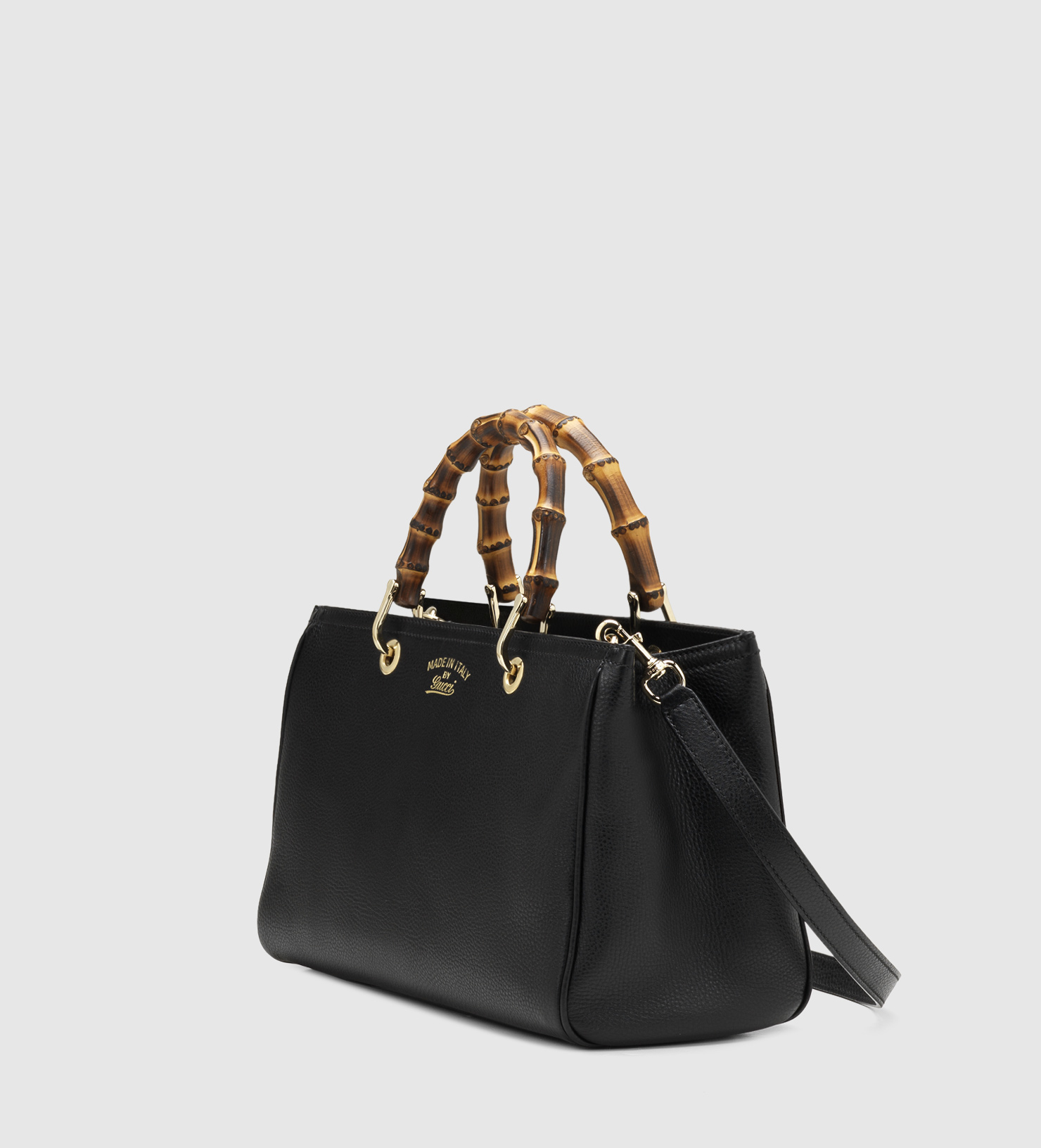 gucci bamboo leather shopper gucci bamboo leather shopper