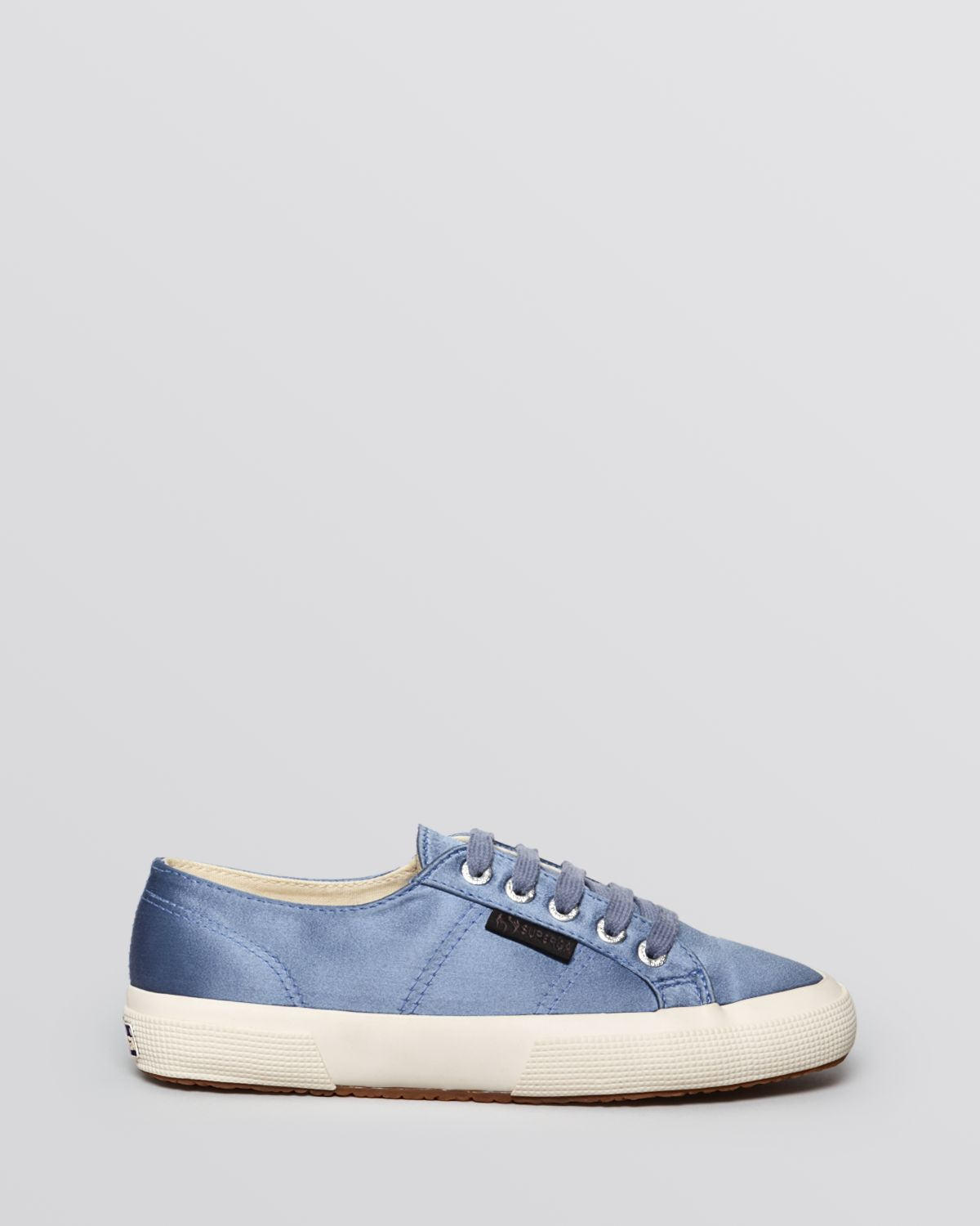 Womens Shoes Superga The Man Repeller x Superga - 2750 Satinw Demin Blue Womens Shoes Superga The Man Repeller x Superga - 2750 Satinw Demin Blue