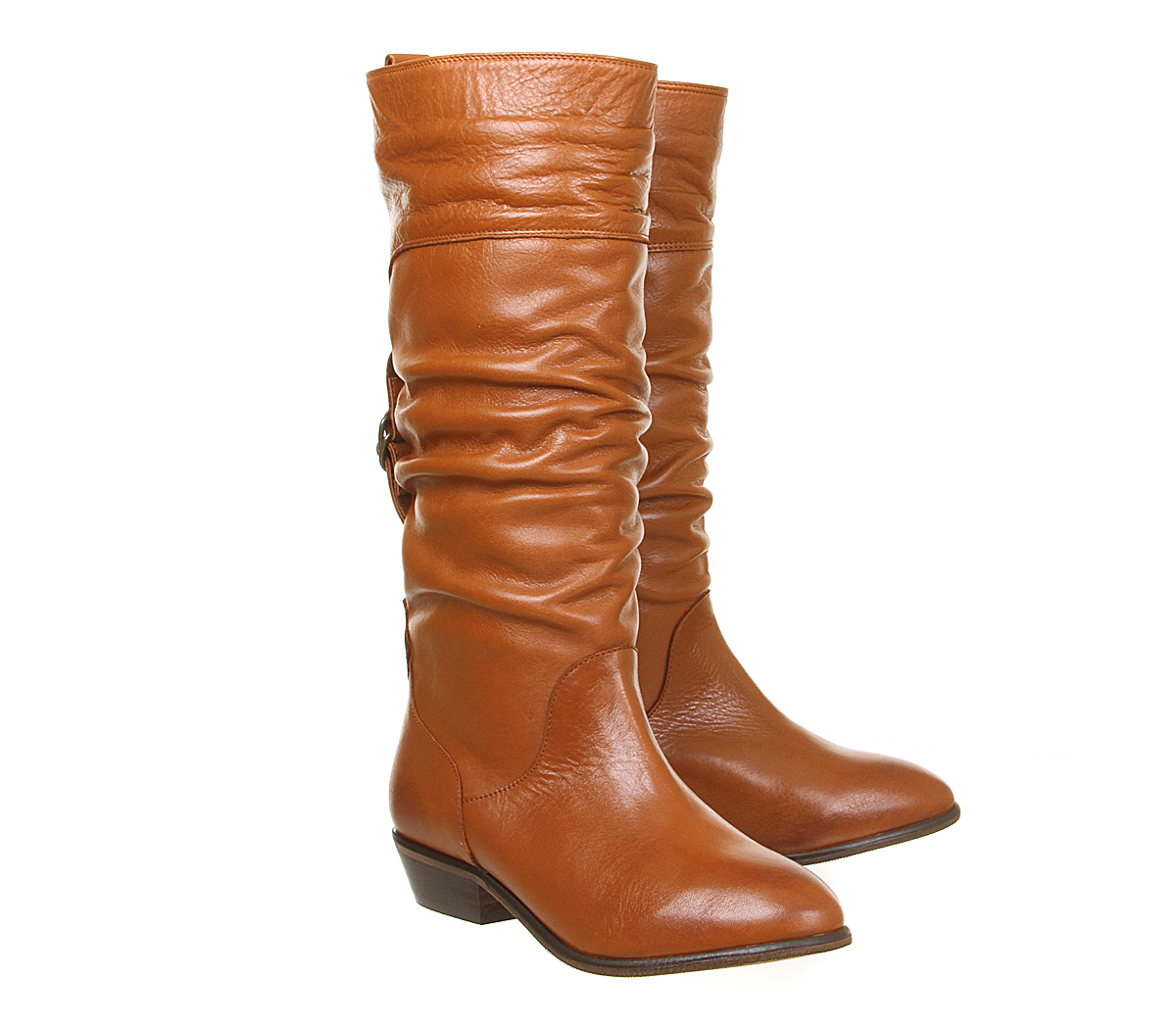 long ruched boots