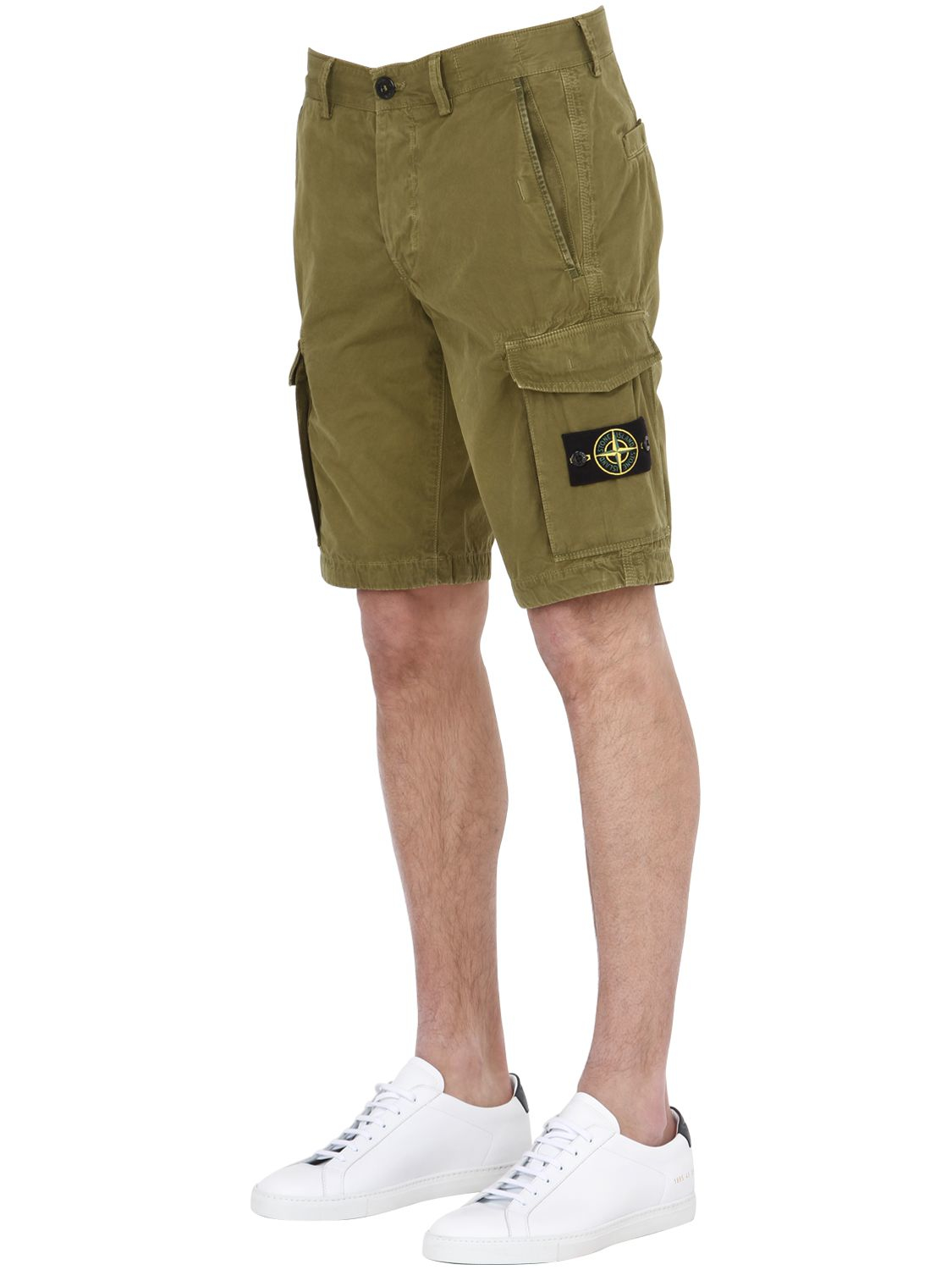 stone island cargo shorts