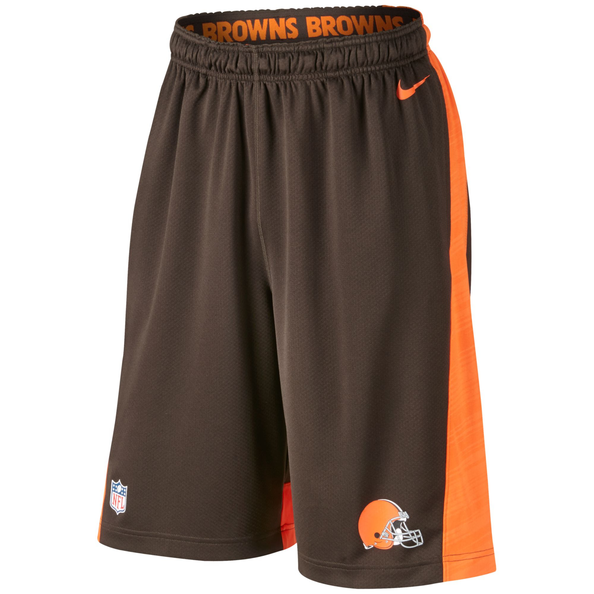 Nike Men'S Cleveland Browns Fly Xl Dri-Fit Shorts in Brown for Men | Lyst