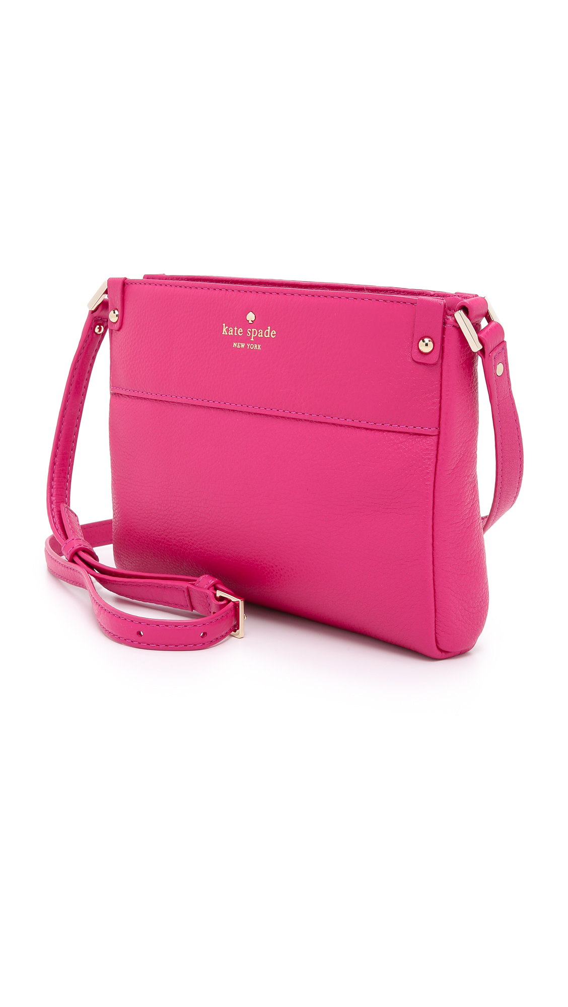 Kate spade Cooper Cross Body Bag - Raisin in Pink (Sweetheart Pink) | Lyst