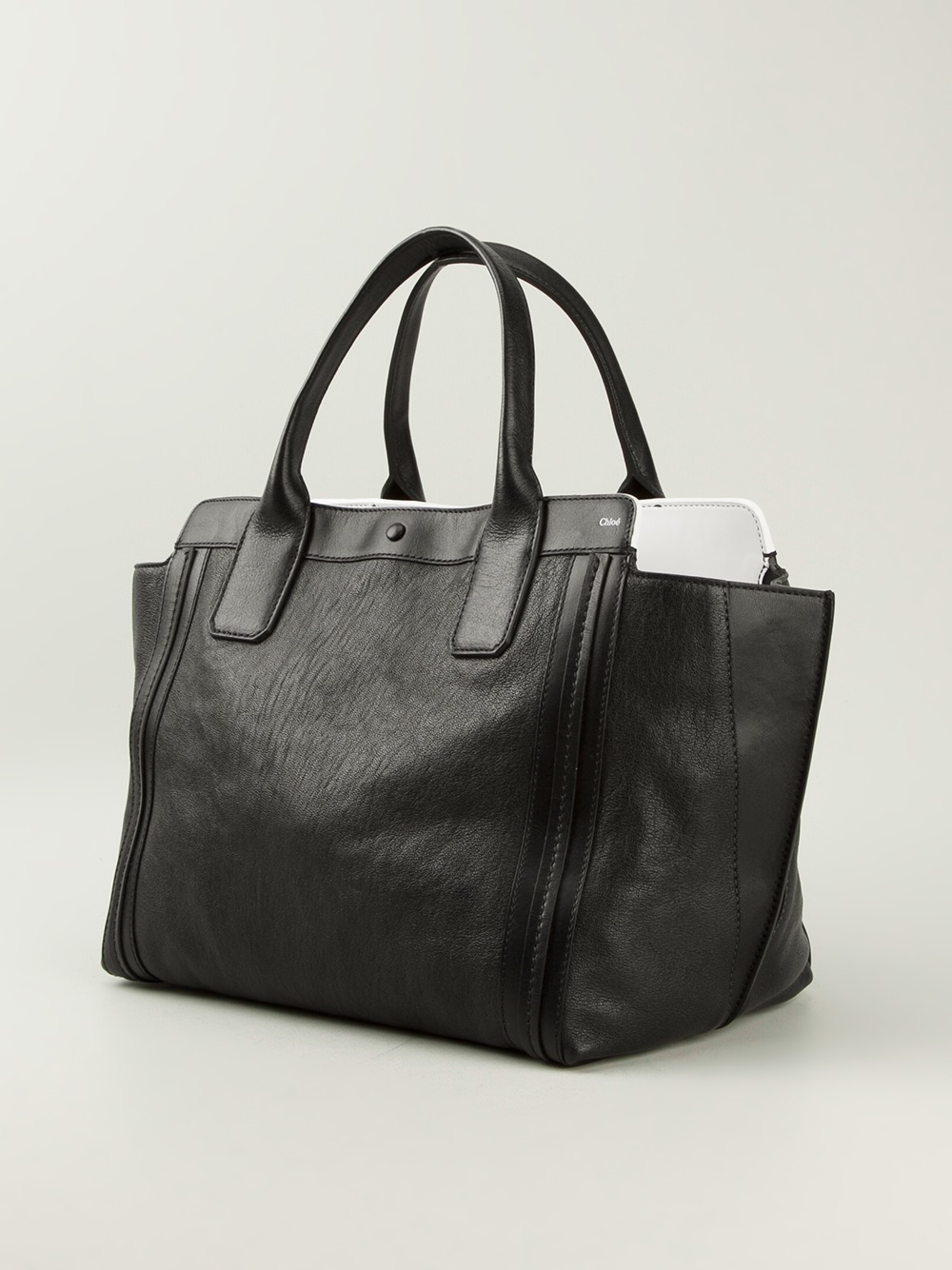 Chlo Small \u0026#39;Alison\u0026#39; Tote in Black | Lyst