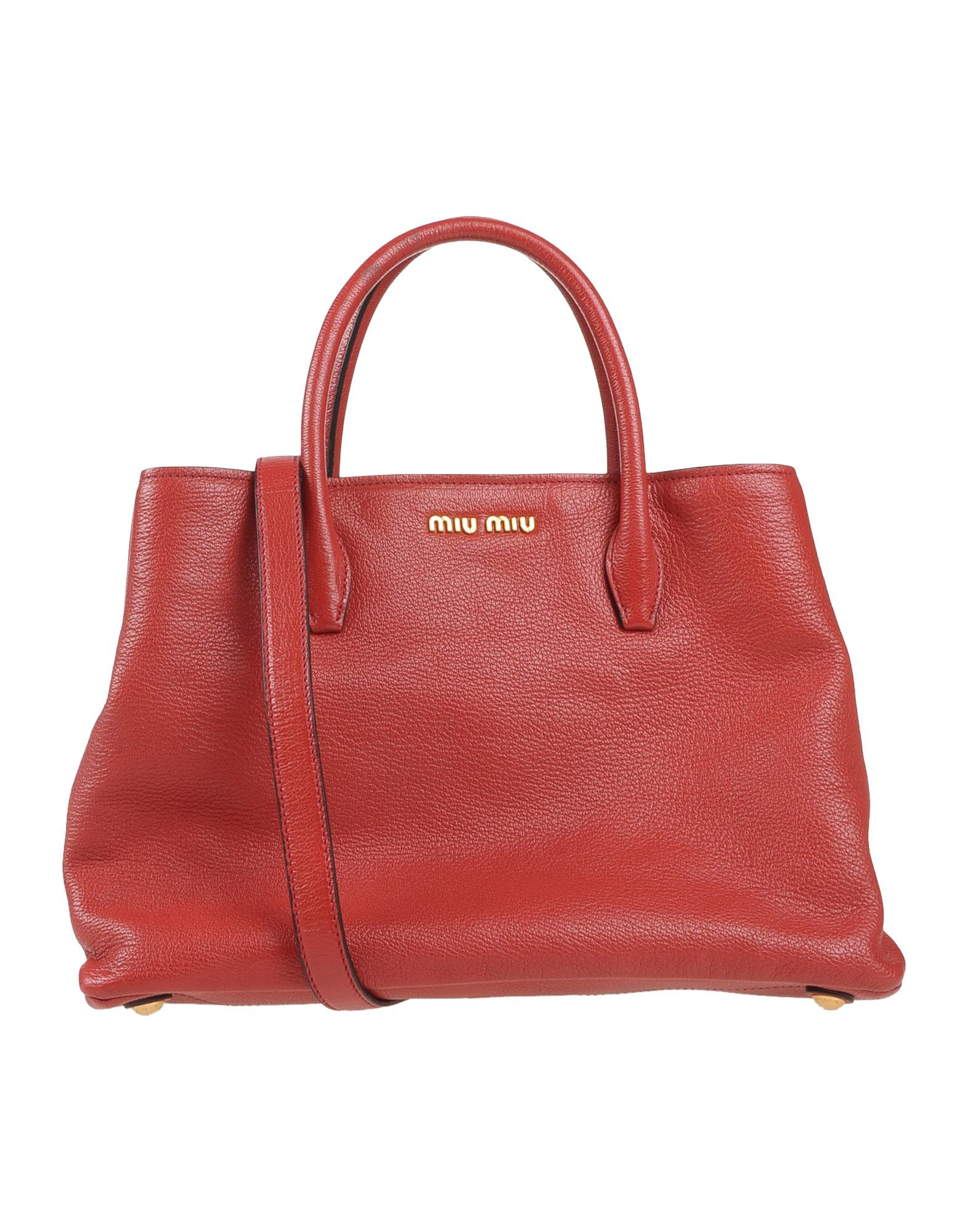 Miu miu Handbag in Red | Lyst