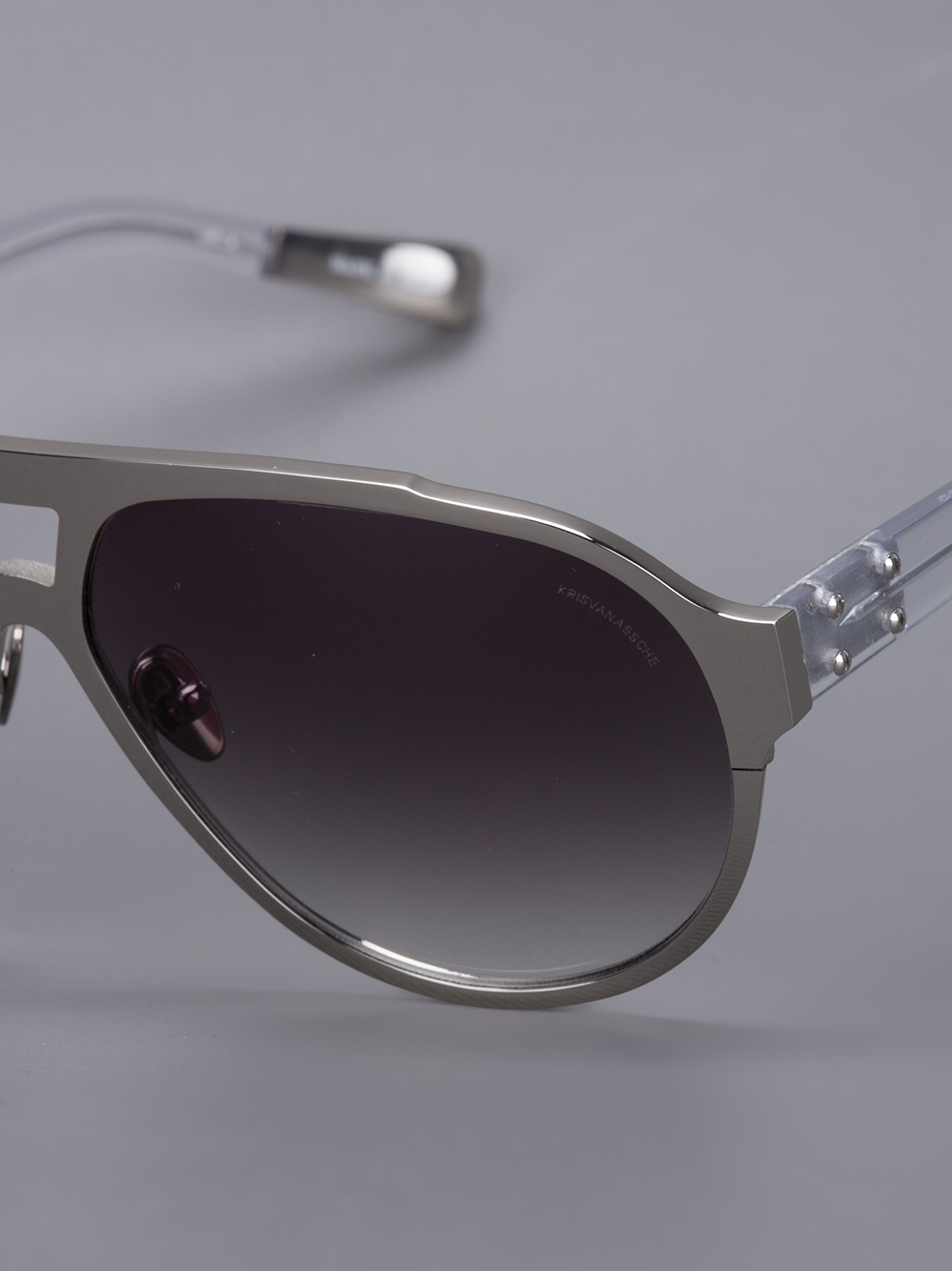 Oakley Batwolf Lenses >> Kris Van Assche Aviator Frame Sunglasses in Metallic (Gray) for Men - Lyst Oakley Batwolf Lenses >> Kris Van Assche Aviator Frame Sunglasses in Metallic (Gray) for Men - Lyst
