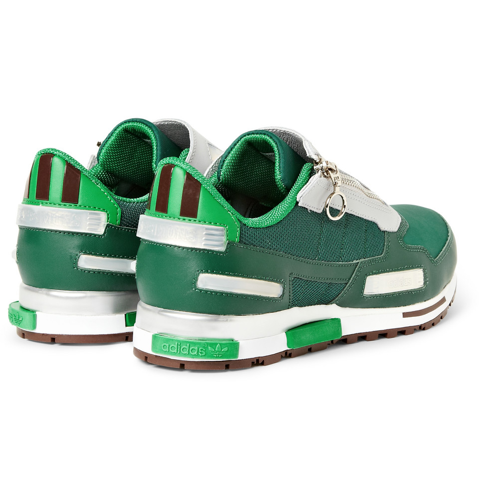 Lyst Raf Simons Zip Fastening Sneakers in Green for Men