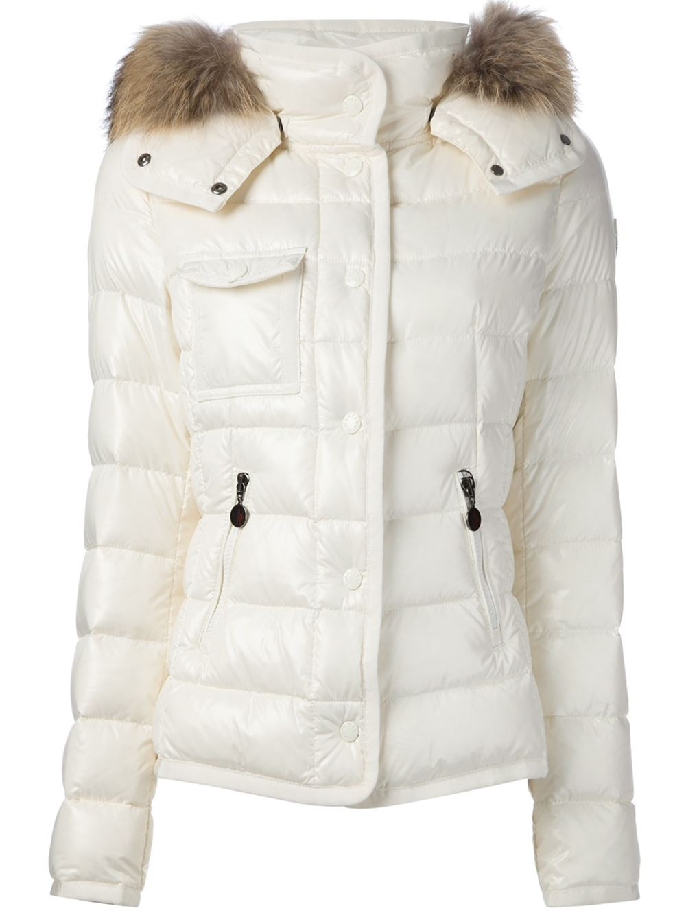 Lyst - Moncler Armoise Jacket in White
