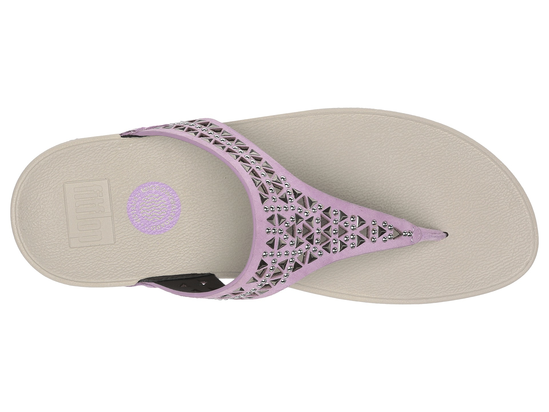 Lyst - Fitflop Carmel Toe Postâ¢ in Pink