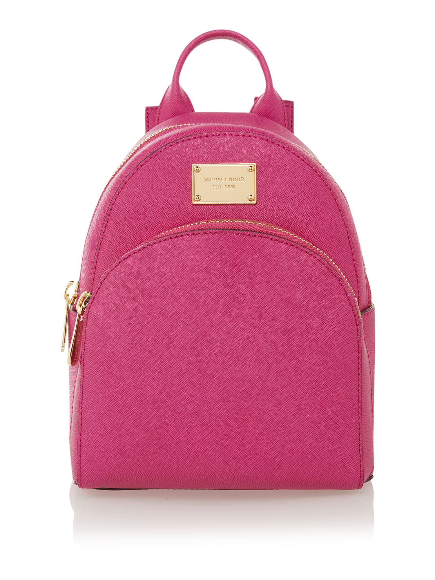 Lyst - Michael Kors Jet Set Item Pink Mini Backpack in Pink