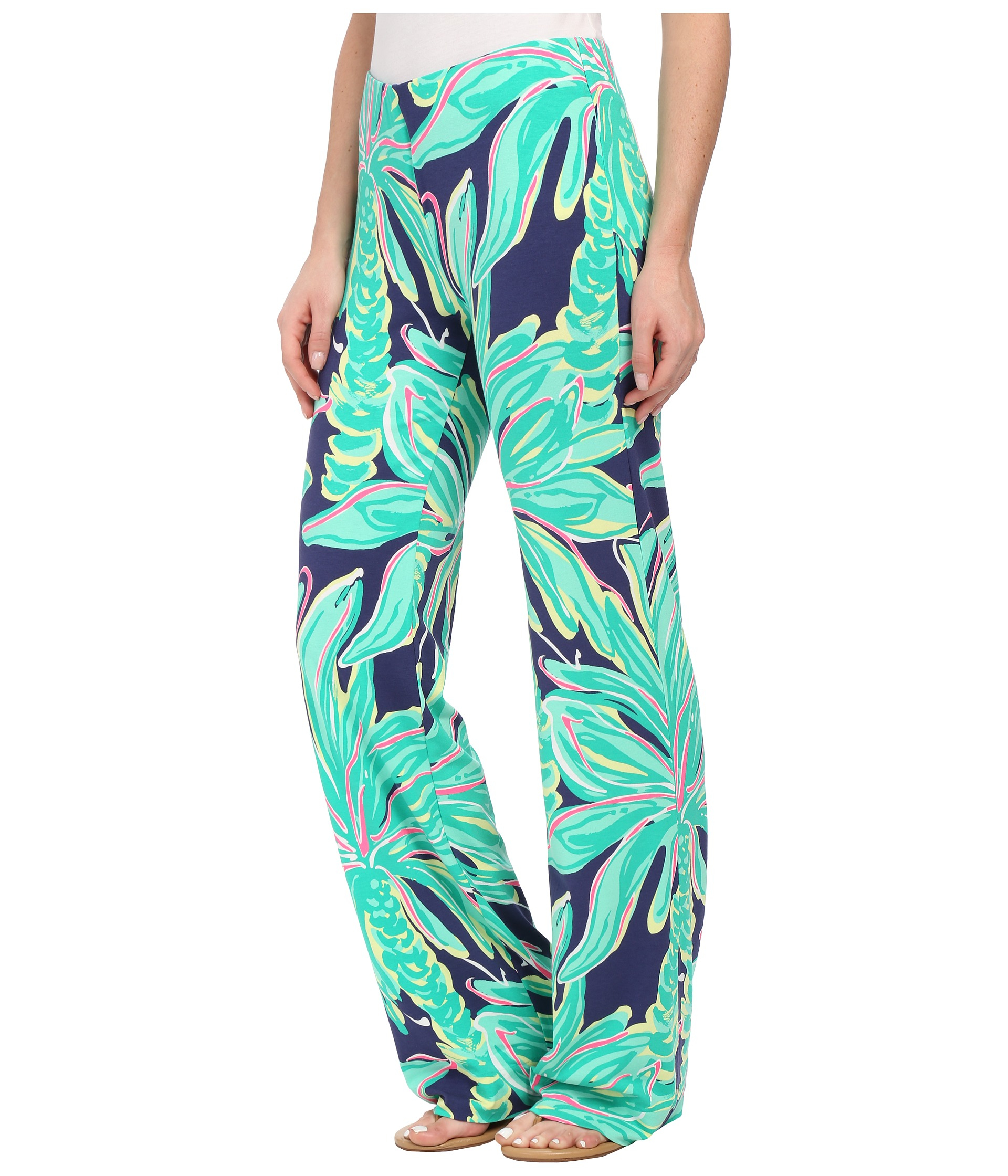 Lyst - Lilly Pulitzer Georgia May Palazzo in Blue