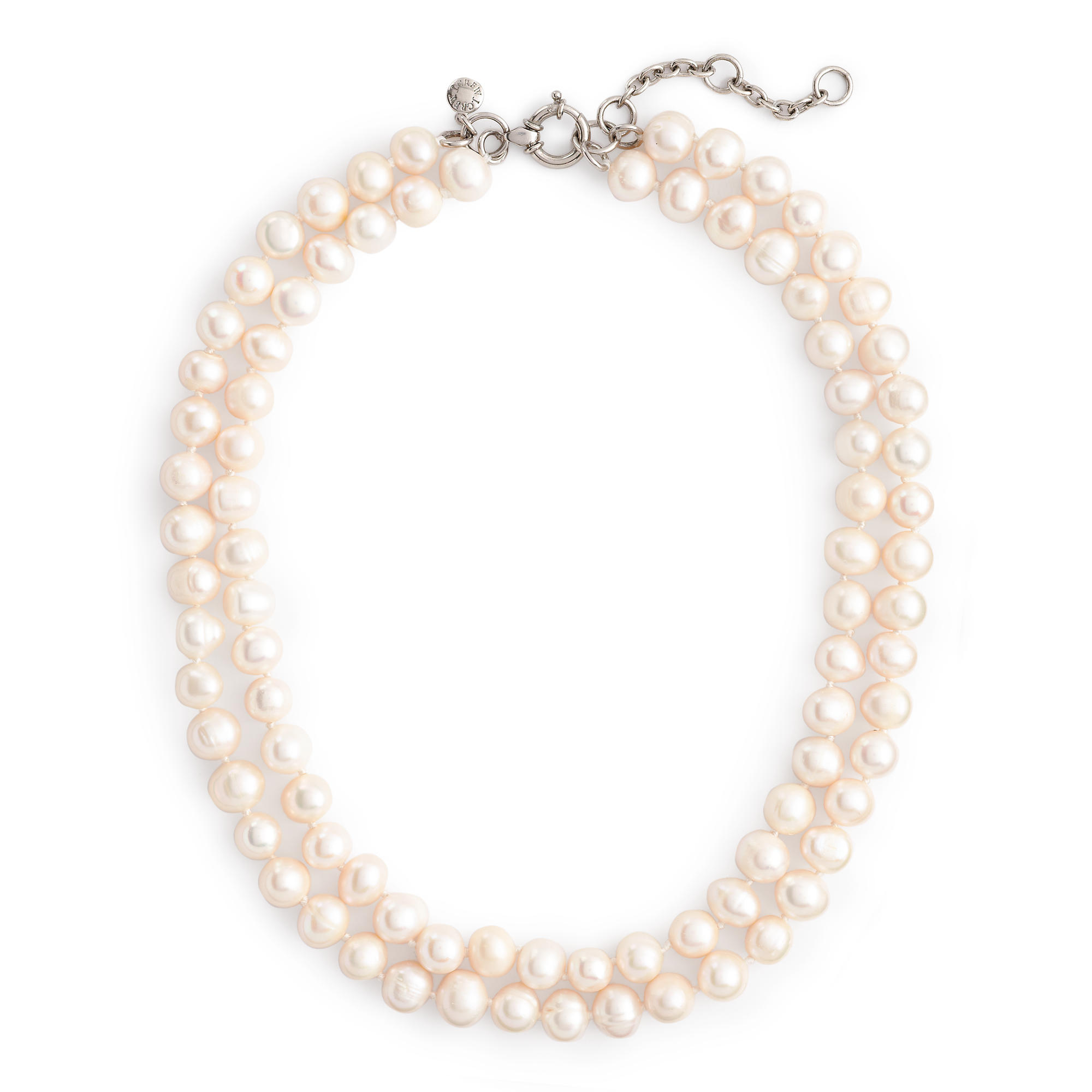 J.Crew | White Freshwater Pearl Double-strand Necklace | Lyst