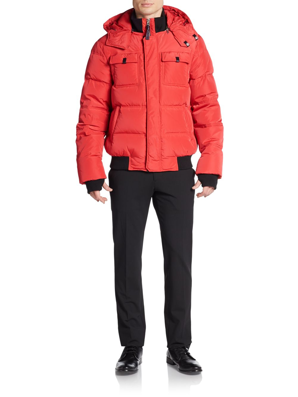 mackage pink puffer