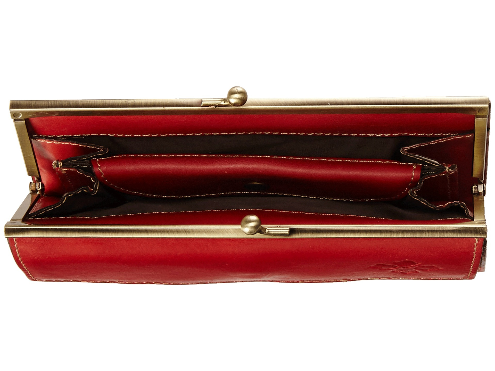 Patricia nash Dacia Frame Wallet in Red | Lyst