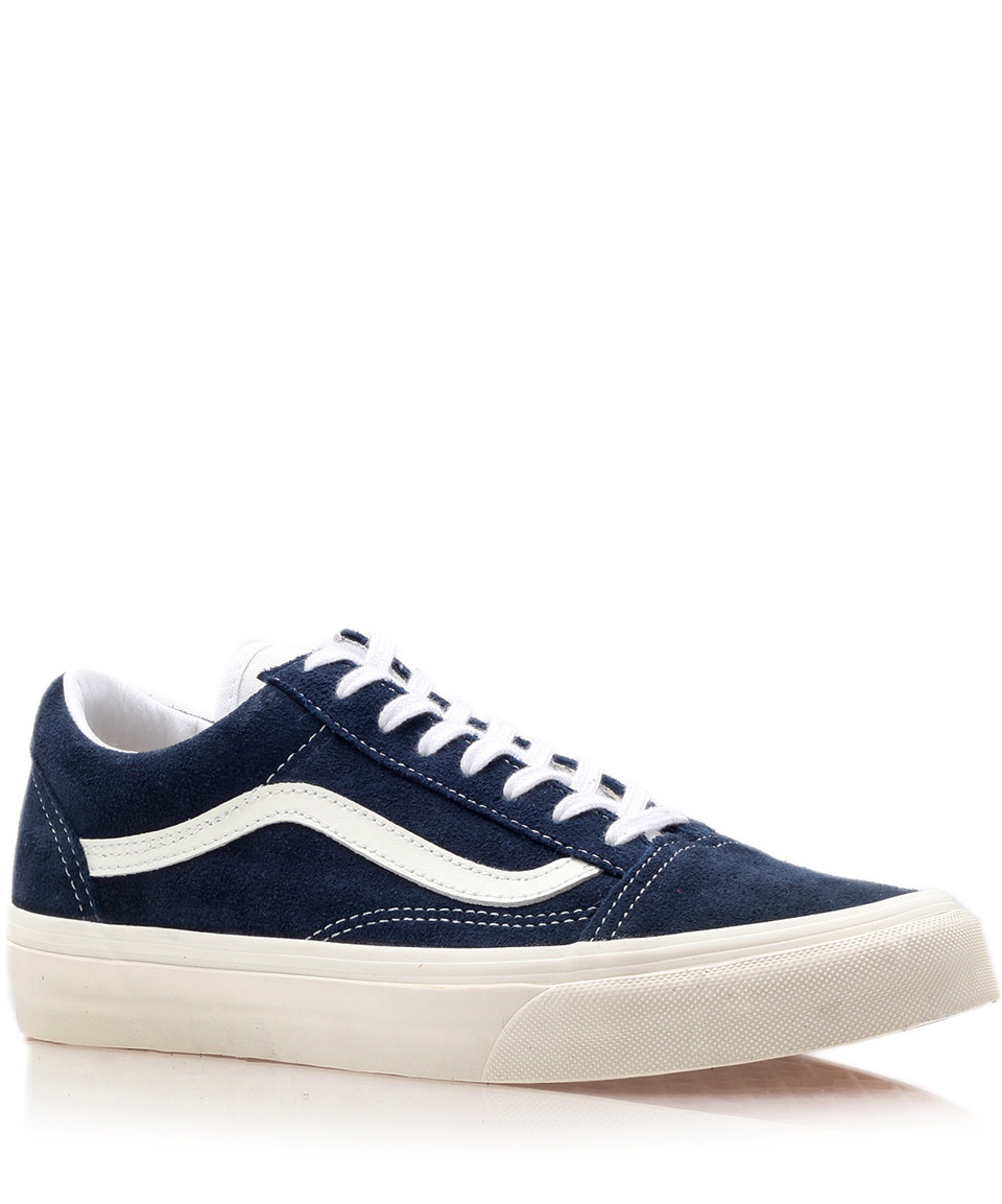 Lyst - Vans Navy Old Skool Trainers in Blue for Men