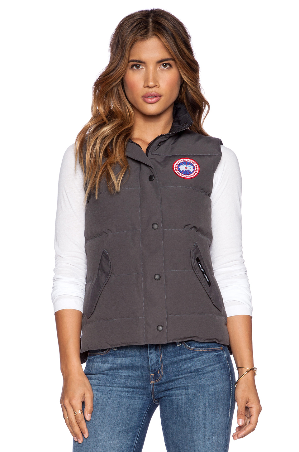Canada goose Freestyle Vest in Gray (Graphite) Lyst